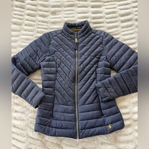 Womens Navy Joules Jacket